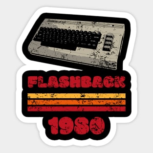 Flashback 80s Personal Computer Sticker